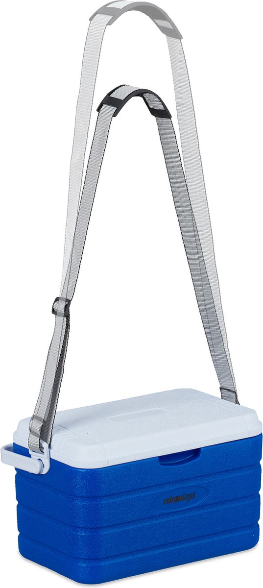 koelbox - 10 l - 22,5 x 37,5 x 23 cm - onderweg - schouderband en handvat - niet elektrisch — afbeelding 3