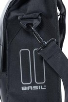 Fietsschoudertas Basil Urban Load Messenger Bag 15-17 liter 38 x 11 x 43 cm - zwart