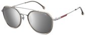 Carrera Eyewear Zonnebril 1028/gs Unisex Cat. 1 Ovaal Rvs Grijs