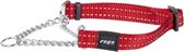 Rogz for dogs snake choker rood - 16 mmx32-44 cm - 1 stuks