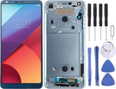 Lcd-scherm en digitizer volledige montage met frame voor LG G6 / H870 / H870DS / H872 / LS993 / VS998 / US997 (blauw)