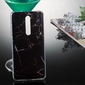 Gekleurde tekening patroon IMD vakmanschap Soft TPU beschermhoes voor Xiaomi Mi 9T & Mi 9T Pro & Redmi K20 & Redmi K20 Pro (zwart marmer)