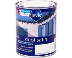 Levis Duol Hout Primer en lak - Saharawit - Satin - 0.75L