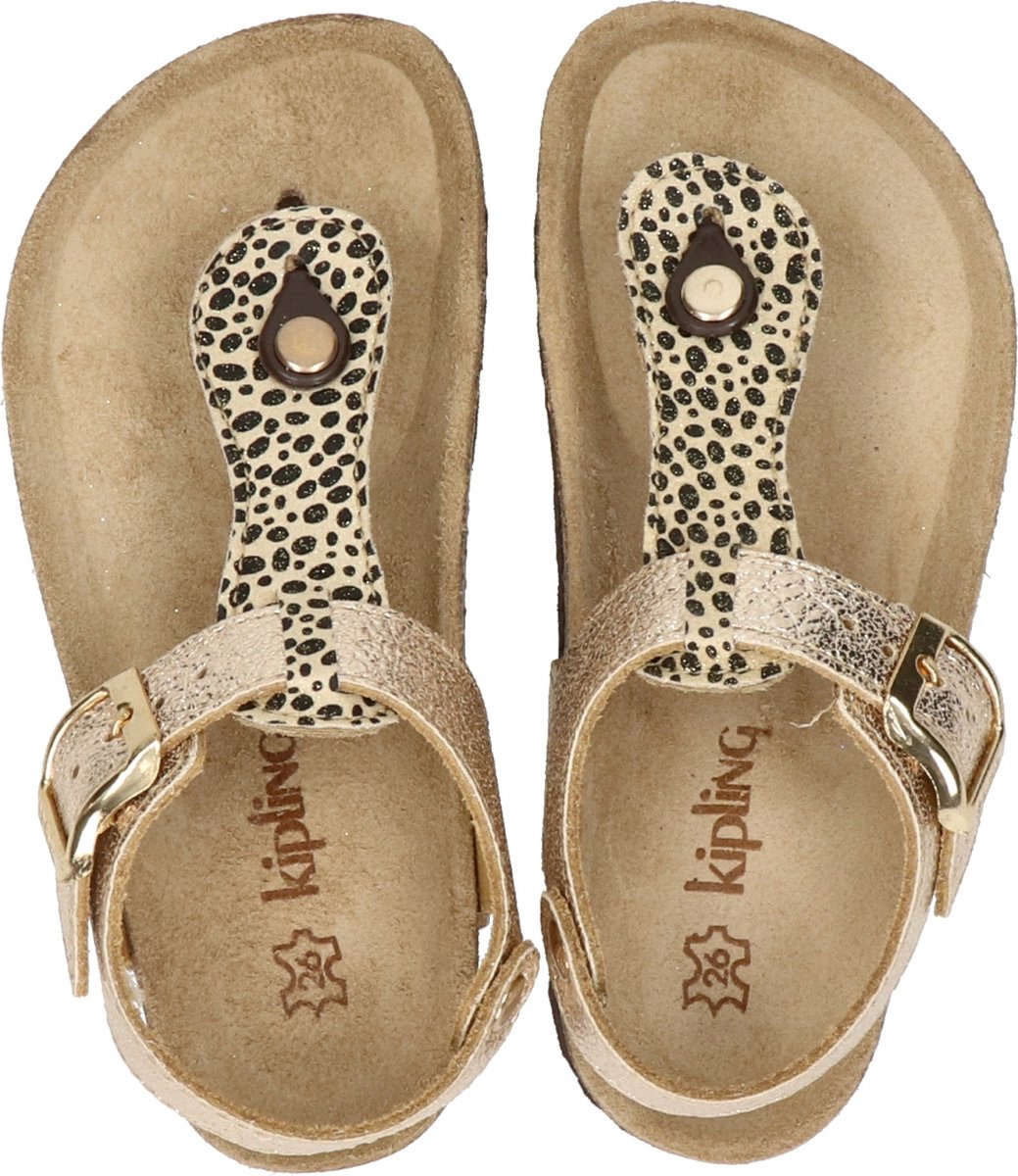 Kipling Rikulu 4 meisjes sandaal - Goud - Maat 31