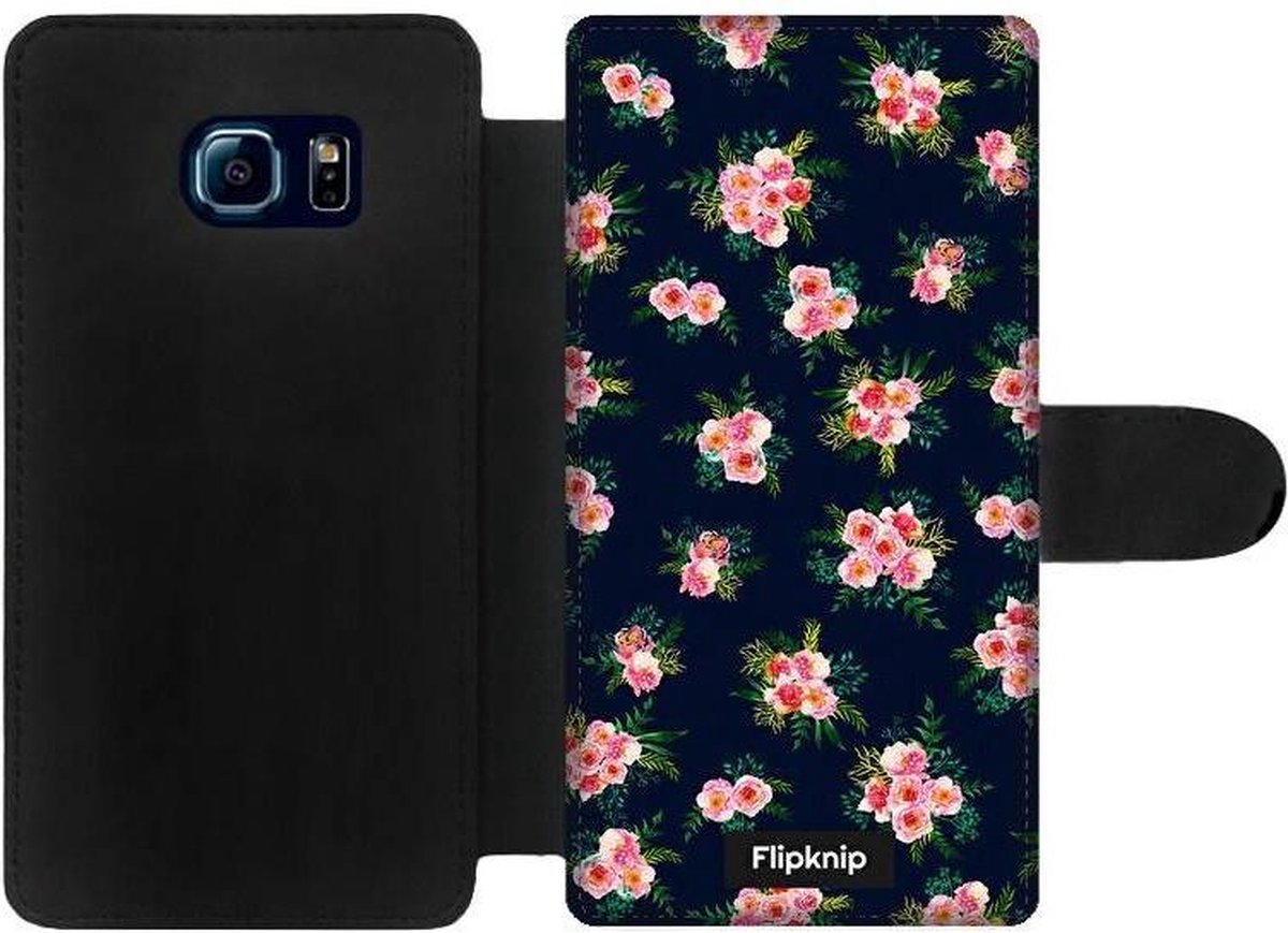 Wallet case - geschikt voor Samsung Galaxy S7 Edge - Floral N°1