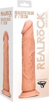 Realistic Dildo - 20 cm - Flesh - Realistic Dildos - Strap On Dildos