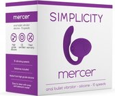 MERCER Anal bullet vibrator - Purple - Butt Plugs & Anal Dildos