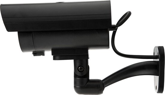SEC24 DMC440 - Dummy camera - met rubberen kabel - voor binnen en buiten - zwart - SEC24