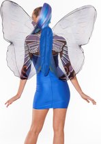 Vlinder vleugels blauw voor volwassenen