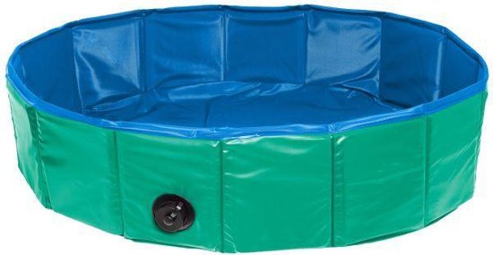 Hundepool Abdeckung 80cm Rot - Schutz Für Doggy Pool