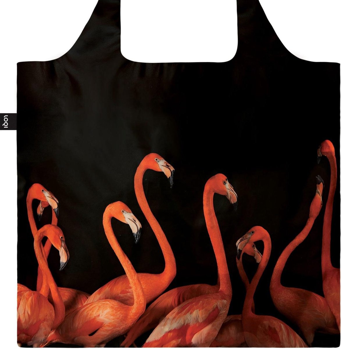 LOQI National Geographic Boodschappentas - Flamingos