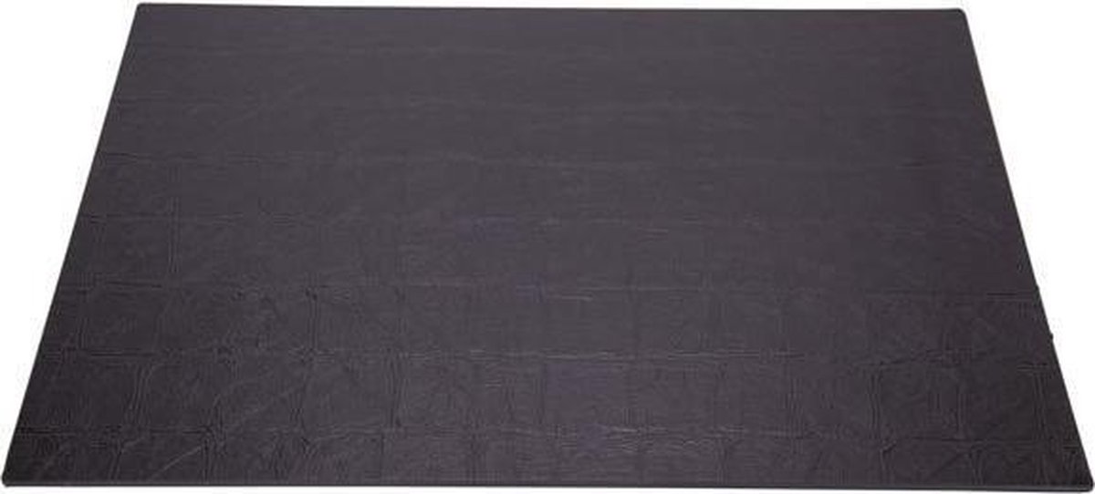 Placemat Lederlook Zwart 43x30cm