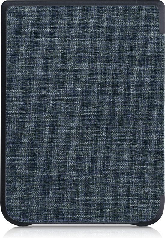 kwmobile hoes geschikt voor Pocketbook InkPad 3 / 3 Pro / Color / Vivlio InkPad 3 - Stoffen beschermhoes voor e-reader in blauw van Merkloos — afbeelding 4