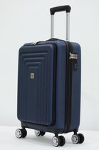 Herzberg Travel HG-8065BLU: Cabin Bag - Blue Herzberg Travel HG-8065BLU: Cabin Bag - Blue