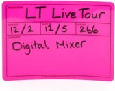 Visi-PAL™ Tour Label 178mm x 127mm Fluor Roze