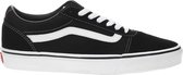 Vans Ward Suede Canvas Heren Sneakers - Black/White - Maat 39