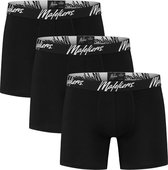 Malelions Boxershort 3-Pack - Malelions Onderbroek - Black/White - Maat L