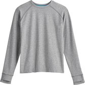 Coolibar - UV Shirt voor kinderen - Longsleeve - LumaLeo - Grijs - maat M (122-134cm)