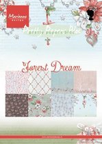 Marianne Design • Pretty papers bloc Forest dream