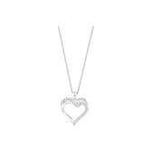 Favs Dames ketting 925 sterling zilver 24 Zirconia One Size 87773434