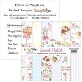 Sweet Ballet 6x6 Inch Paper Pad (SWBA-09)