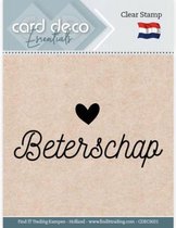 Card Deco Essentials - Clear Stamps - Beterschap