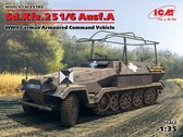 1:35 ICM 35102 Sd.Kfz.251/6 Ausf.A, WWII German Armoured Command Vehicle Plastic Modelbouwpakket