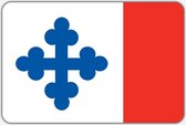 Vlag Jirnsum - 100 x 150 cm - Polyester