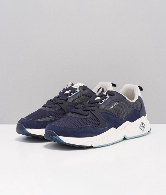 GANT nicewill sneakers heren blauw 22637657-g69 marine suede 45 | bol.com