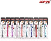 Lepus Halsband Katten Metallic Rood