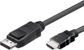 Alcasa DP-HDMI tussenstuk voor kabels DisplayPort Zwart