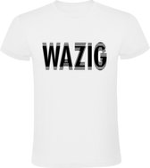 Wazig Heren t-shirt | raar | vaag | design | wit