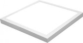 LED Paneel - Hotty - 60x60 Helder/Koud Wit 6400K - 40W Opbouw Vierkant - Mat Wit - Flikkervrij