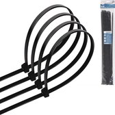Tie Wraps - Tyrap - Aigi Tie - 4.8x450mm - Zwart - 30 Stuks - BES LED