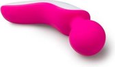 Mini Wand Massager - Roze/Wit - Roze - Sextoys - Vibrators - Vibo's - Vibrator Speciaal