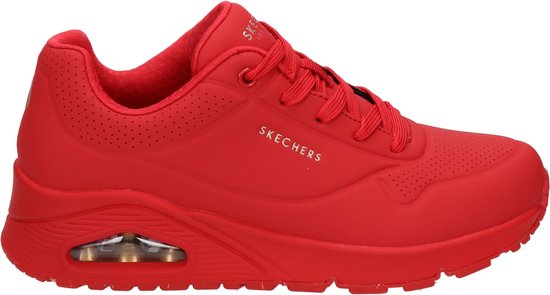Skechers - UNO -STAND ON AIR - Red - Vrouwen - Maat 40