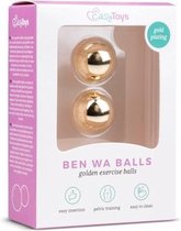 Easytoys Ben Wa Ballen 22mm - Goudkleurig - Goud - Sextoys - Vagina Toys - Toys voor dames - Geisha Balls