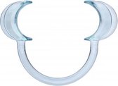 Cheek Retractor Mondspreider - Transparant - BDSM - Bondage - BDSM - Zweepjes en Knevels