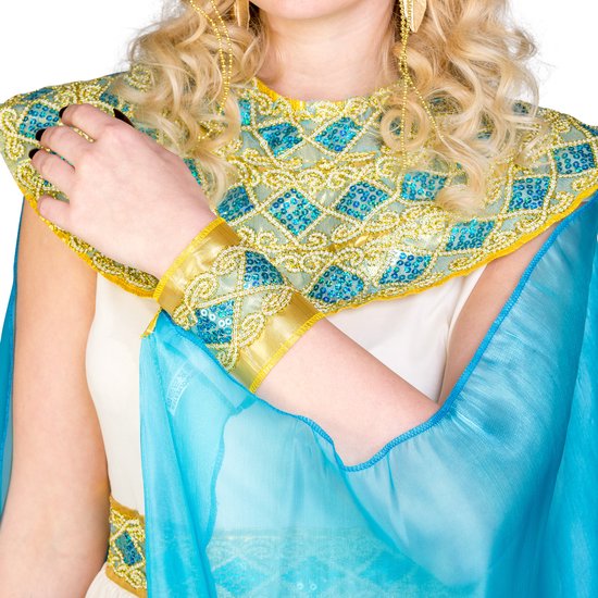 Dressforfun Meisjeskostuum Cleopatra - Betoverend Egyptisch Kostuum Met Accessoires