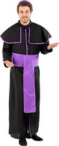 dressforfun - Herenkostuum priester Benedictus S - verkleedkleding kostuum halloween verkleden feestkleding carnavalskleding carnaval feestkledij partykleding - 300278