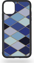 Blue and purple rombs Telefoonhoesje - Apple iPhone 11