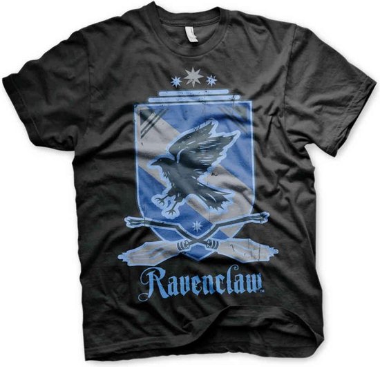 Harry Potter Heren Tshirt -L- Ravenclaw Blauw