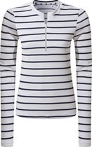 Craghoppers - UV Zwemshirt voor dames - Longsleeve - Cordelia Rash Vest - Navy/Wit - maat XXS (34)