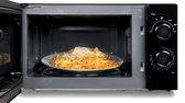 Cecotec Sencillo AllBlack Microondas con Frontal Espejo, Capacidad 20L, 700 W