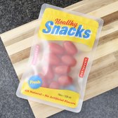 Retro Snack Zip Bags - Medium