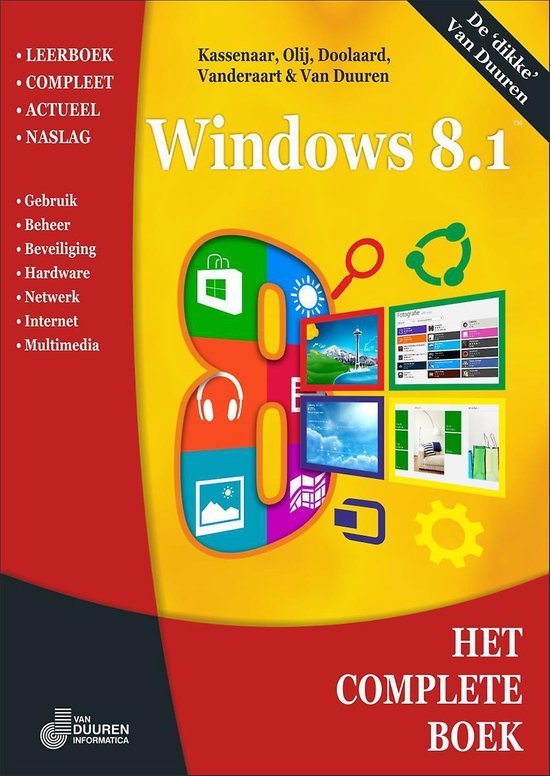 Cover van het boek 'Het complete boek Windows 8.1' van Peter Kassenaar