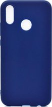 Voor Huawei P20 Lite Candy Color TPU Case (blauw)