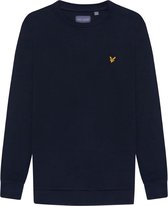 Lyle and Scott Back Print Crew Midlayer casual sweater heren marine