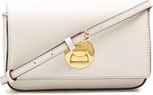 Coccinelle Lambskin White Taupe Mini Crossbody HV355N707659TU