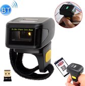 MJ-R30 draagbare 1D draagbare ring mini bluetooth barcodescanner, compatibel met Android en iOS